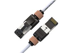 iCAN Cat7 30AWG Ethernet Cable - 2ft, White