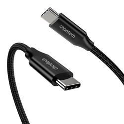 Câble Choetech USB 3.1 Type-C Mâle vers Type-C Mâle, 100W, 6,6 pieds