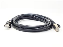 Micro connecteurs 7 pi, Cat8 SFTP RJ45 Patch 26AWG câble (noir)