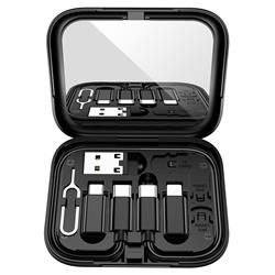 Hoco Treasure box storage charging data cable set