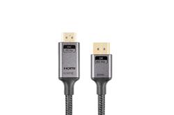 Câble iCAN DisplayPort vers HDMI, mâle vers mâle, 8K à 60 Hz, 6 pieds