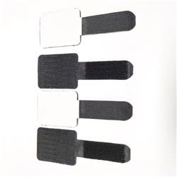 iCAN 20pcs Self Adhesive Velcro 40*110mm, Black