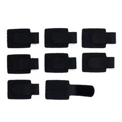 iCAN 20pcs Self Adhesive Velcro 40*110mm, Black