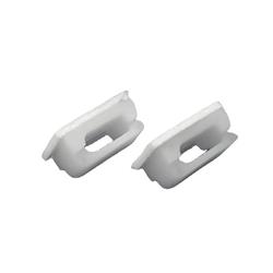 iCAN 100pcs Self Adhesive Cable Clips 13*16mm, White