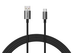 Baseus Superior Series Fast Charging Data Cable USB-A to Type-C 100W, 1.5m (5ft), Cluster Black