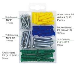 Kit de vis iCAN 66 pièces.