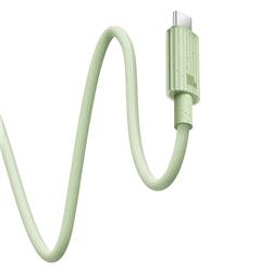 Câble de charge rapide Baseus Habitat Series USB Type-C vers Type-C 100W, 2 m (6,6 pi), Vert Naturel