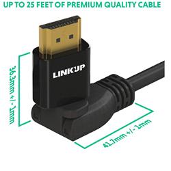 iCAN 360D pivotant HDMI 28AWG Version 2.0 W/Ethernet M/M - 3 pi