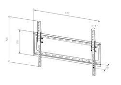 iCAN PSW698MT TV Wall Bracket for 32"-70" Flat Screen TV