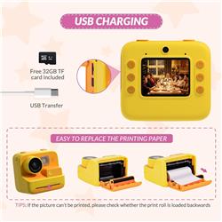 Mafiti Kids Camera Instant Print, K27 48MP Digital Camera(Open Box)
