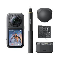 Insta360 X6 8K 360 Camera, Eseential Bundle, Black