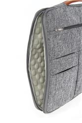 KINGSLONG 15.6" Laptop Sleeve, Bubble Soft Case, Grey
