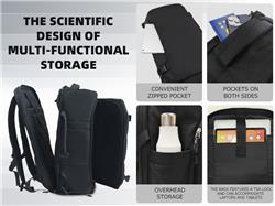 KINGSLONG 50L Waterproof 17.3" Laptop Backpack