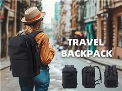 Sac à dos Vacpack 17,3'' de KINGSLONG, noir