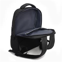 ​​iiCAN 15.6" Laptop Backpack with USB Charging Port,  Grey