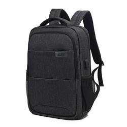 ​​iiCAN 15.6" Laptop Backpack with USB Charging Port,  Grey