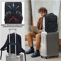 KINGSLONG 15.6" Waterproof Laptop Travel Backpack , Black