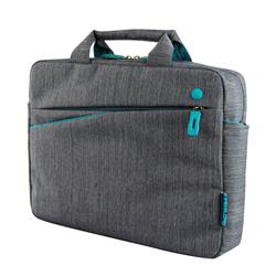 KINGSLONG 15.6" Notebook Messenger Bag, Linen Grey(Open Box)