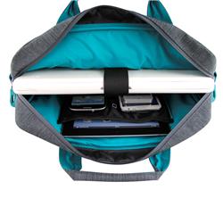 KINGSLONG 15.6" Notebook Messenger Bag, Linen Grey(Open Box)