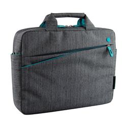 KINGSLONG 15.6" Notebook Messenger Bag, Linen Grey(Open Box)