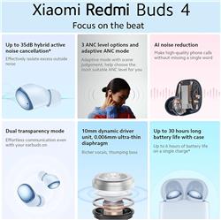 REDMI Buds 4 ANC Wireless Earbuds(Open Box)