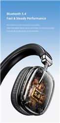 AWEI AT7 Silver Surround Sound Wireless Headphone