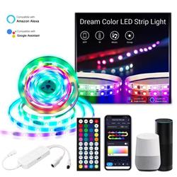 iCAN Smart Wi-Fi Dream Color 9.8FT RGB Strip Lights.