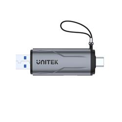 UNITEK USB A/C vers Micro SD/SD Lecteur de Carte Multi-En-Un(Open Box)