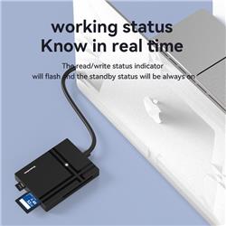 Blueendless BS-C5U3 SD+TF+CF+XD+MS Memory Cards Reader