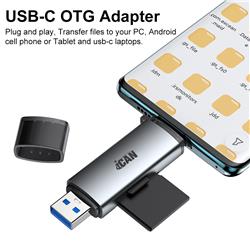 Lecteur de cartes mémoire USB3.0 et Type C 3.0 iCAN RSH-DK01