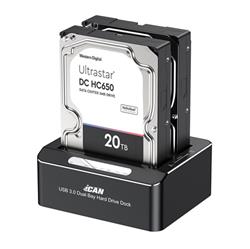 iCAN RSH-DS01 USB 3.0 Dual Bay SATA Hard Drive Dock