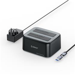 Orico 6829C3 2.5"/3.5" SATA HDD/SSD Dual-bay Dock