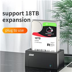 iCAN K308 USB3.0 SATA HDD Docking Station