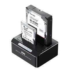 iCAN RSH-DS01 Station d'accueil pour disque dur SATA double baie USB 3.0(Open Box)