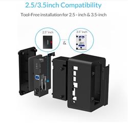 ORICO (6619US3) - Station d'accueil USB 3.0 pour HDD/SSD 2,5 po/3,5 po