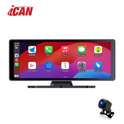 iCAN 10.26 Inch Screen Wireless Carplay & Android Auto , 4K Dash Cam(Open Box)