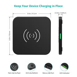 Choetech 10W Qi Wireless Charger with 4ft Extension Cable