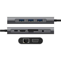 iCAN 10-in-1 USB-C 100W Docking Station