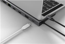 Blueendless 11-in-1 100W USB-C Docking Station for Triple Display