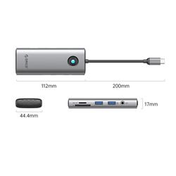 ORICO 8-in-1 100W Type-C 5Gbps Multi-function Docking Station
