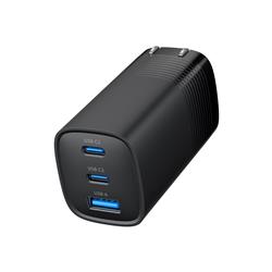 iCAN 65W 3-Port GaN PD Foldable Wall Charger