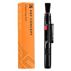 K&F Concept SKU.1691 2-in-1 Dual Tip and Soft Brush Cleaning Pen.