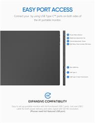 Arzopa 15.6'' Display, IPS Panel, 1920 x 1080 FHD, 60Hz Kickstand(Open Box)