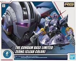 P-BANDAI RG 1/144 THE GUNDAM BASE LIMITED ZEONG [CLEAR COLOR]