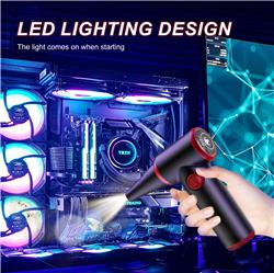 iCAN TAD072 Portable Air Duster.(Open Box)