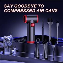 iCAN TAD072 Portable Air Duster.(Open Box)