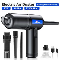 iCAN TAD054 Portable 2 in 1 Vacuum Cleaner and Air Duster.(Open Box)