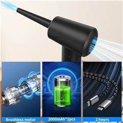 iCAN AD33 Compresed Air Duster, Keyboard Cleaner, 3 Speeds.(Open Box)