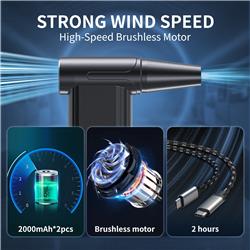 iCAN AD51 Compressed Air Duster, Portable Air Blower.