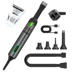 iCAN VC22A Cordless Car Vacuum, Handheld Vacuum with Flexible Hose.(Open Box)